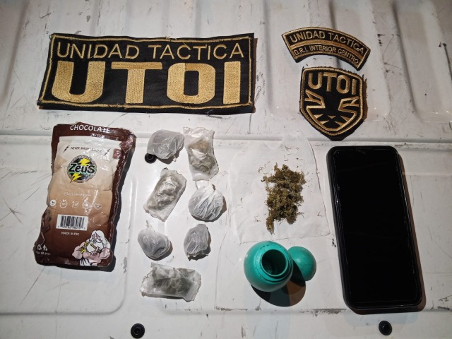 Barrio Ceco: llevaba escondida marihuana y fue aprehendido